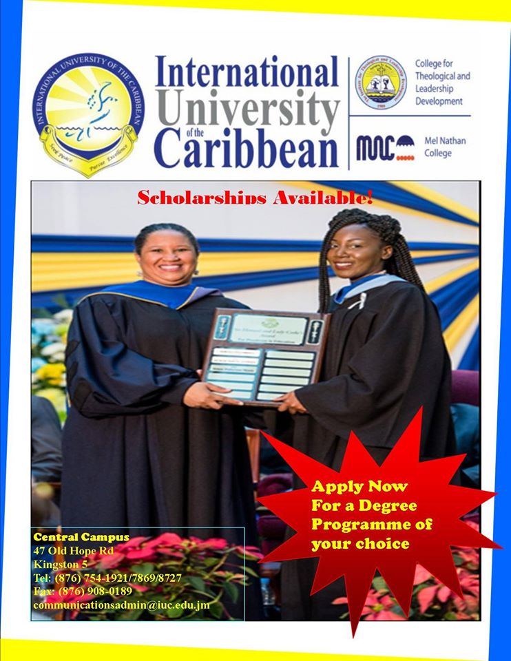 IUC Scholarships Internationa UNiversity of the Caribbean