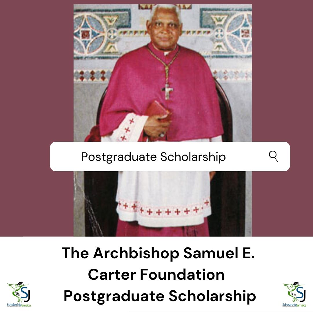 The-Archbishop-Samuel-Carter-Foundation-Postgraduate-Scholarship