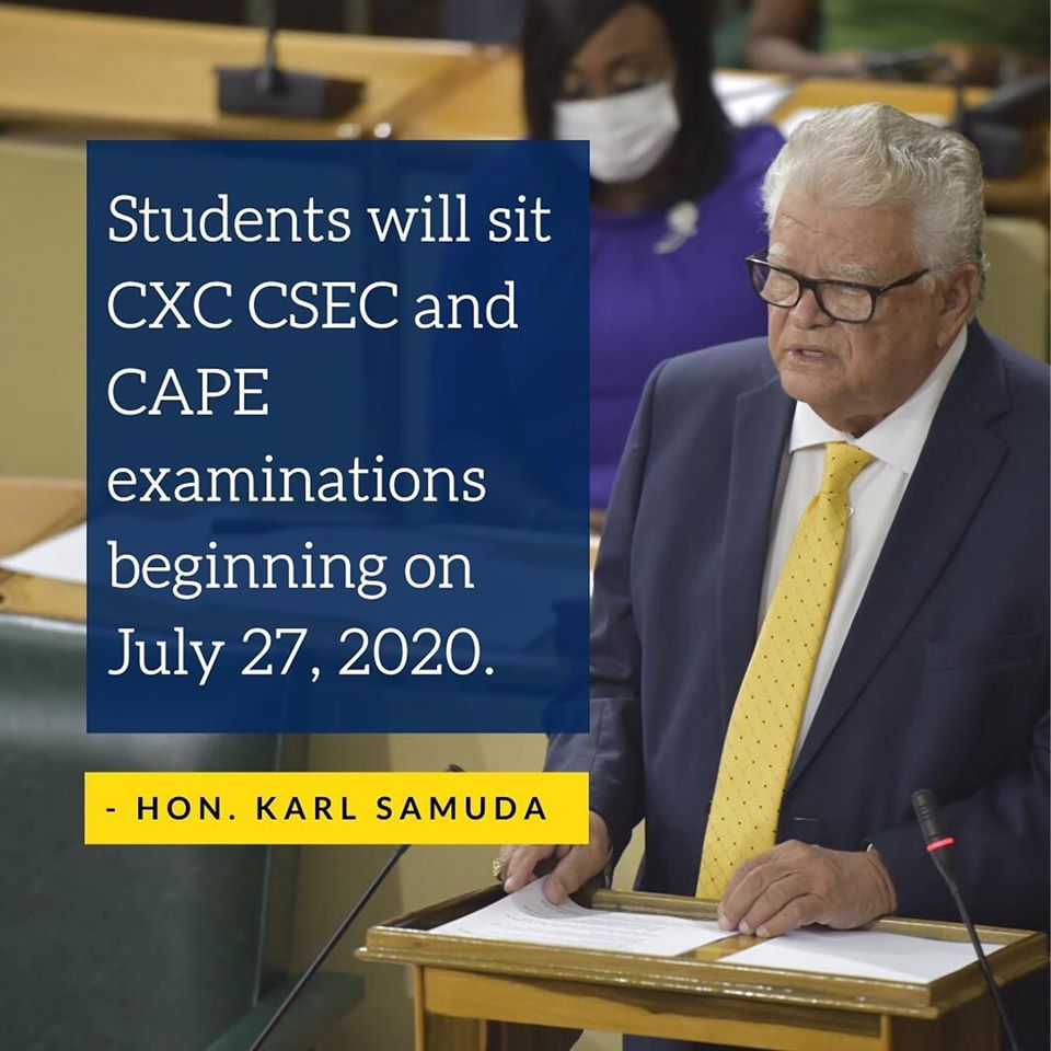 CXC, CAPE, CSEC Examination in Jamaica