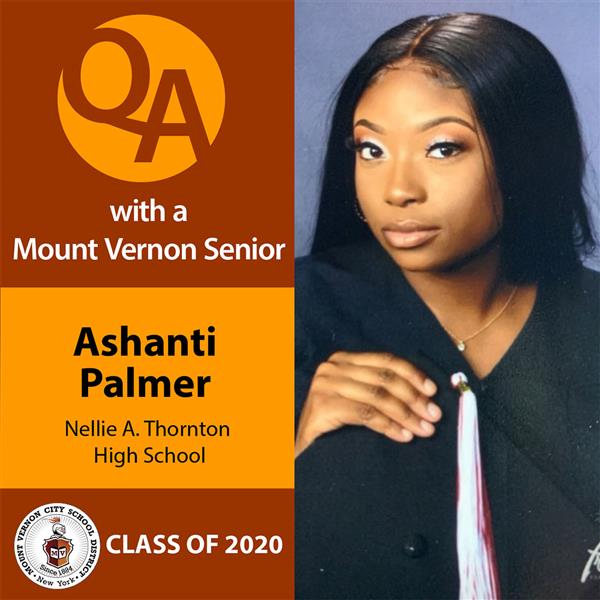 Ashanti Palmer, a graduating senior at Nellie A. Thornton High School and the Performing & Visual Arts Magnet Program, is the school’s valedictorian for the Class of 2020 and recipient of $430K in scholarships.