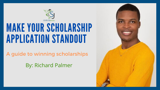 Richard Palmer: Strategies on how to make your scholarship application stand out from a multi-million dollar scholarship winner, Prime Minister Youth Awardee.