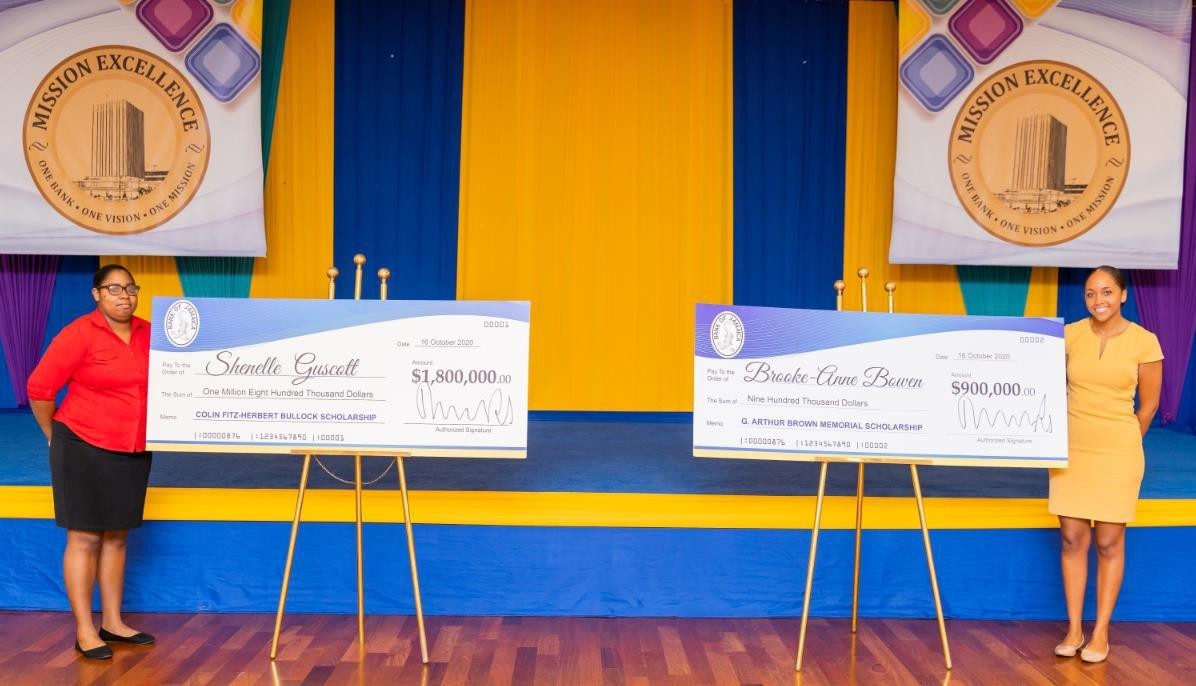 The Bank of Jamaica (BOJ) announced their inaugural 2020/21 Colin Fitz- Herbert Bullock & G. Arthur Brown Memorial Scholarship awardees.