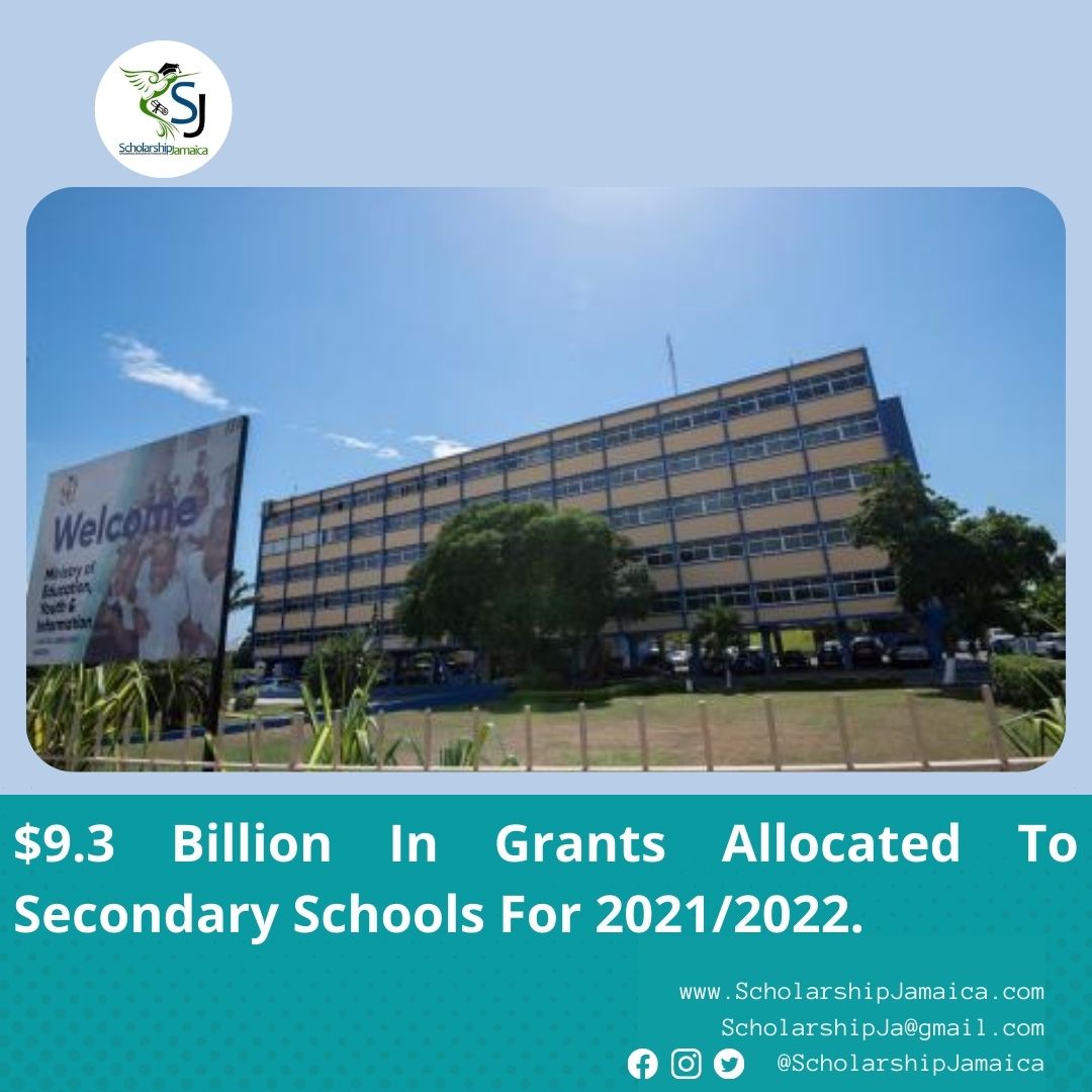 Billion In Grants Allocated To Secondary Schools For 2021