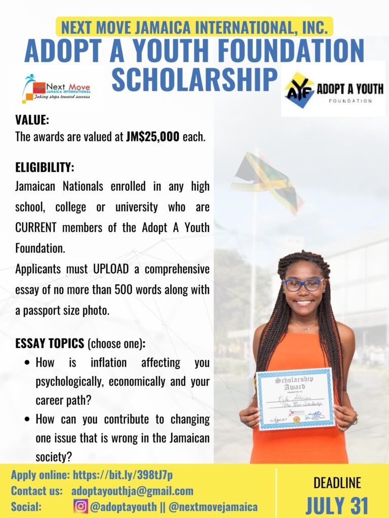 Apply for the 2022 NMJI's Adopt A Youth Foundation Scholarships, its open to enrolled students in any high school, community college or university who are CURRENT members of the Adopt A Youth Foundation.