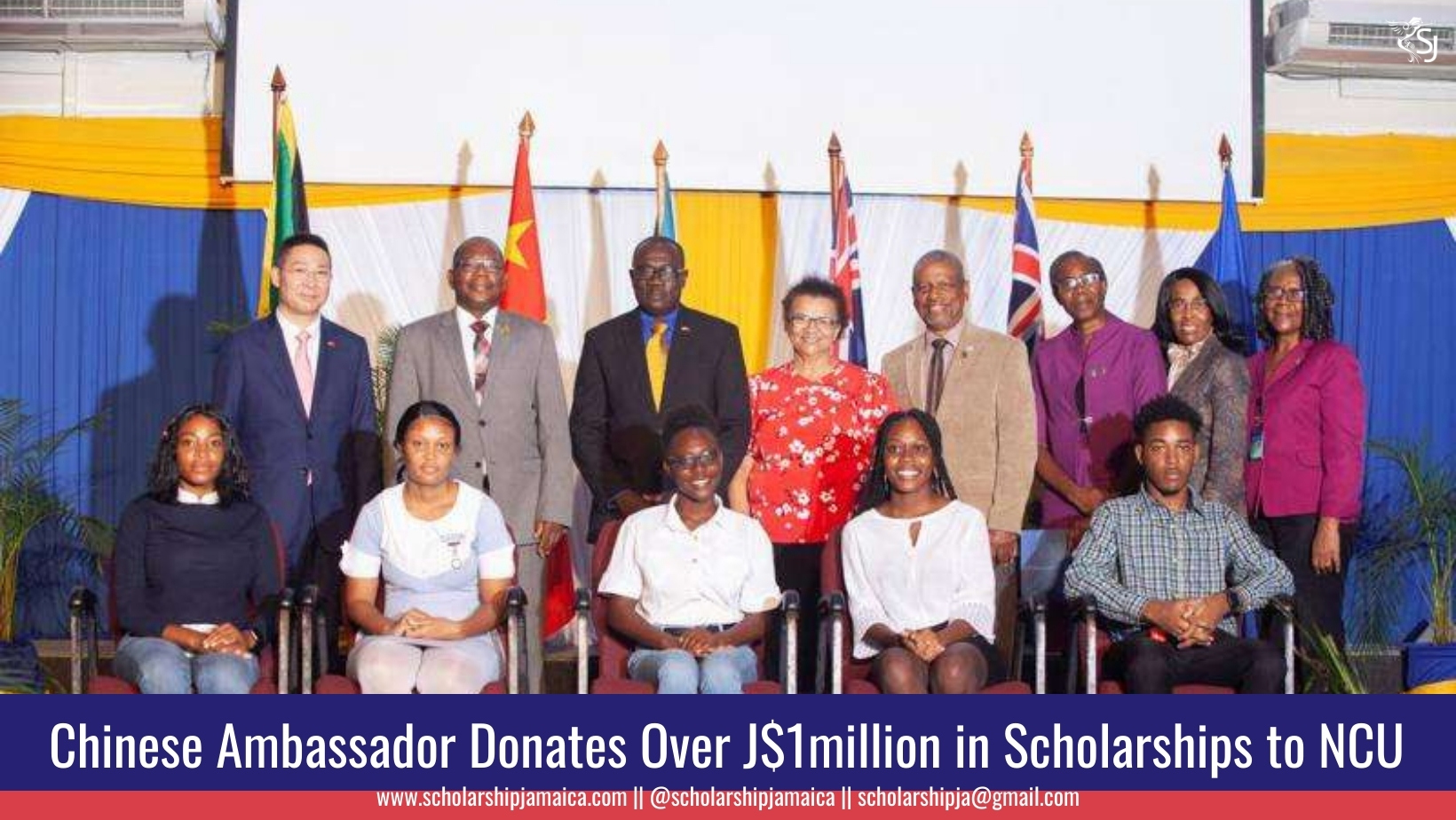 Chinese Ambassador Donates Over J$1M In Scholarships To NCU