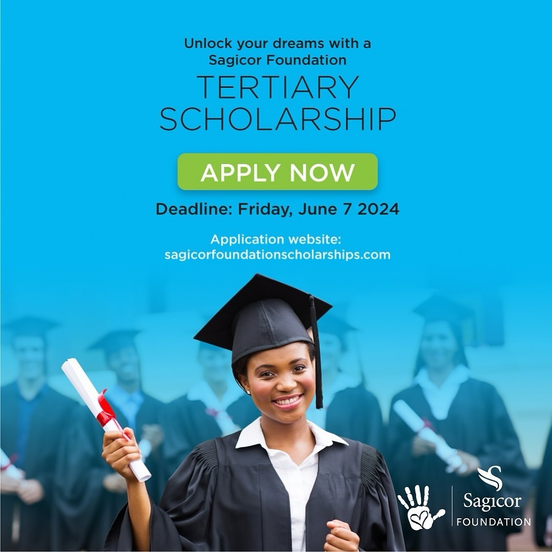 The Sagicor Foundation scholarship is inviting applicants to apply for their annual tertiary scholarships by June 7. There are at least seven (7) full scholarships valued at J$250,000 per year for up to four (4) years open to qualified students at the CMU, UWI, NCU, UCC, UTech, and EMCVPA. 