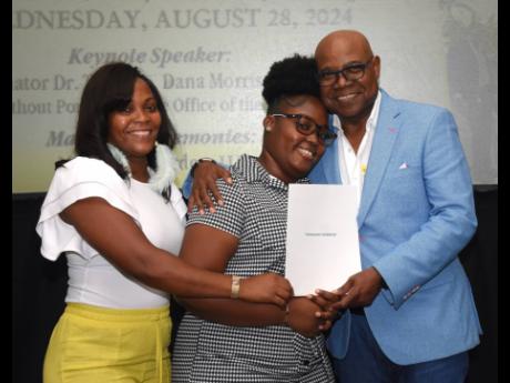 Tasharah Chambers is a woman of few words, but her dedication to her home community, Barrett Town, St James, has not gone unnoticed, resulting in her being awarded the prestigious Vinnette Stewart Education Grant to assist with her studies.