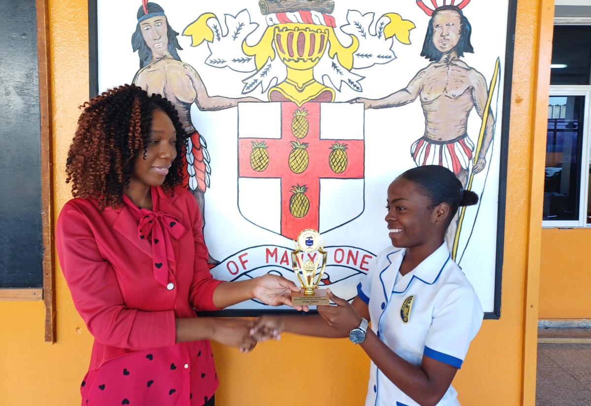 The upper-sixth-form student is the recipient of the J McKay Collection scholarship, granting her a full scholarship to pursue the nursing programme at the Northern Caribbean University (NCU) in Mandeville, Manchester.