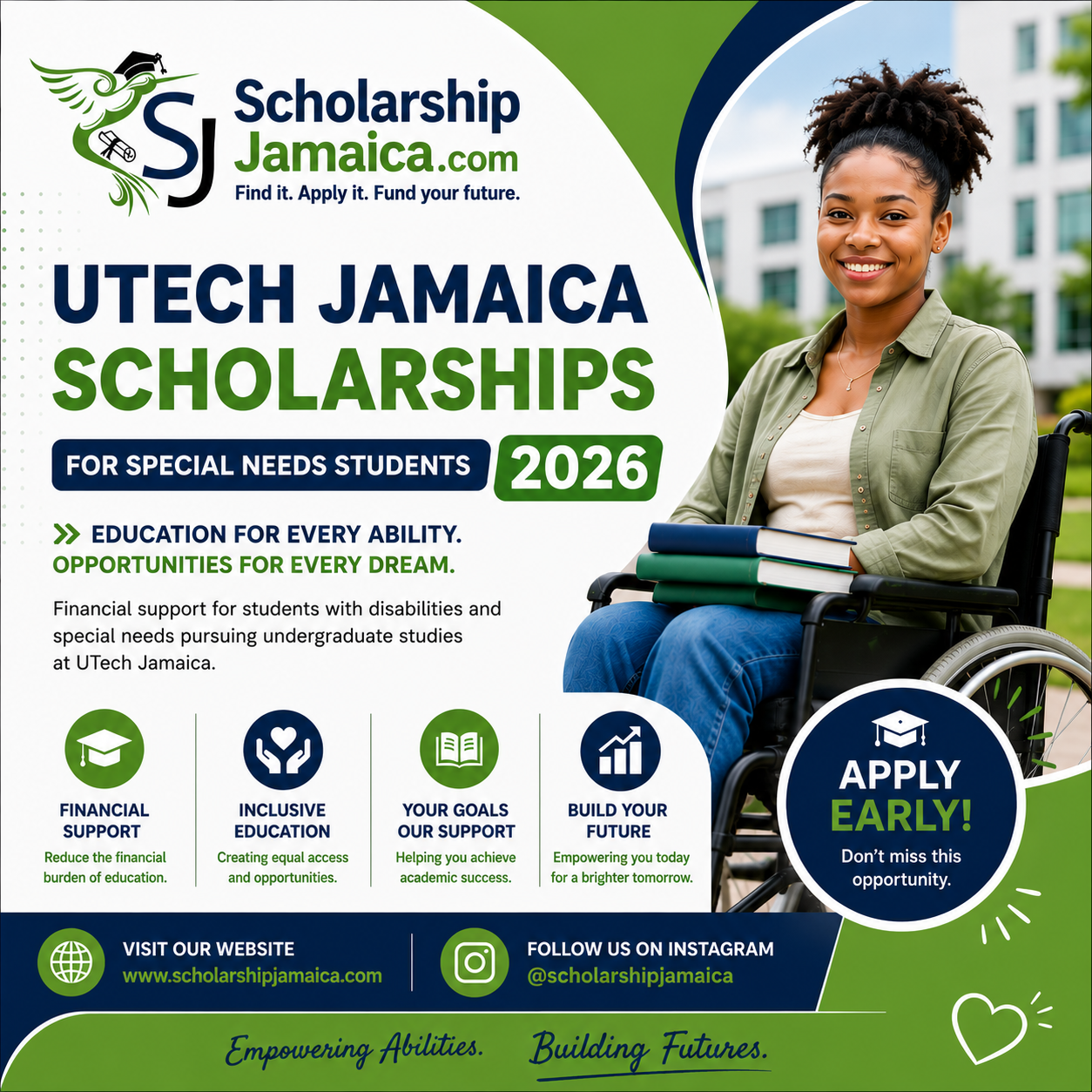 Explore UTech Jamaica scholarships for special needs students in 2026, including financial aid opportunities, eligibility requirements, educational support, and application guidance for Jamaican students.
