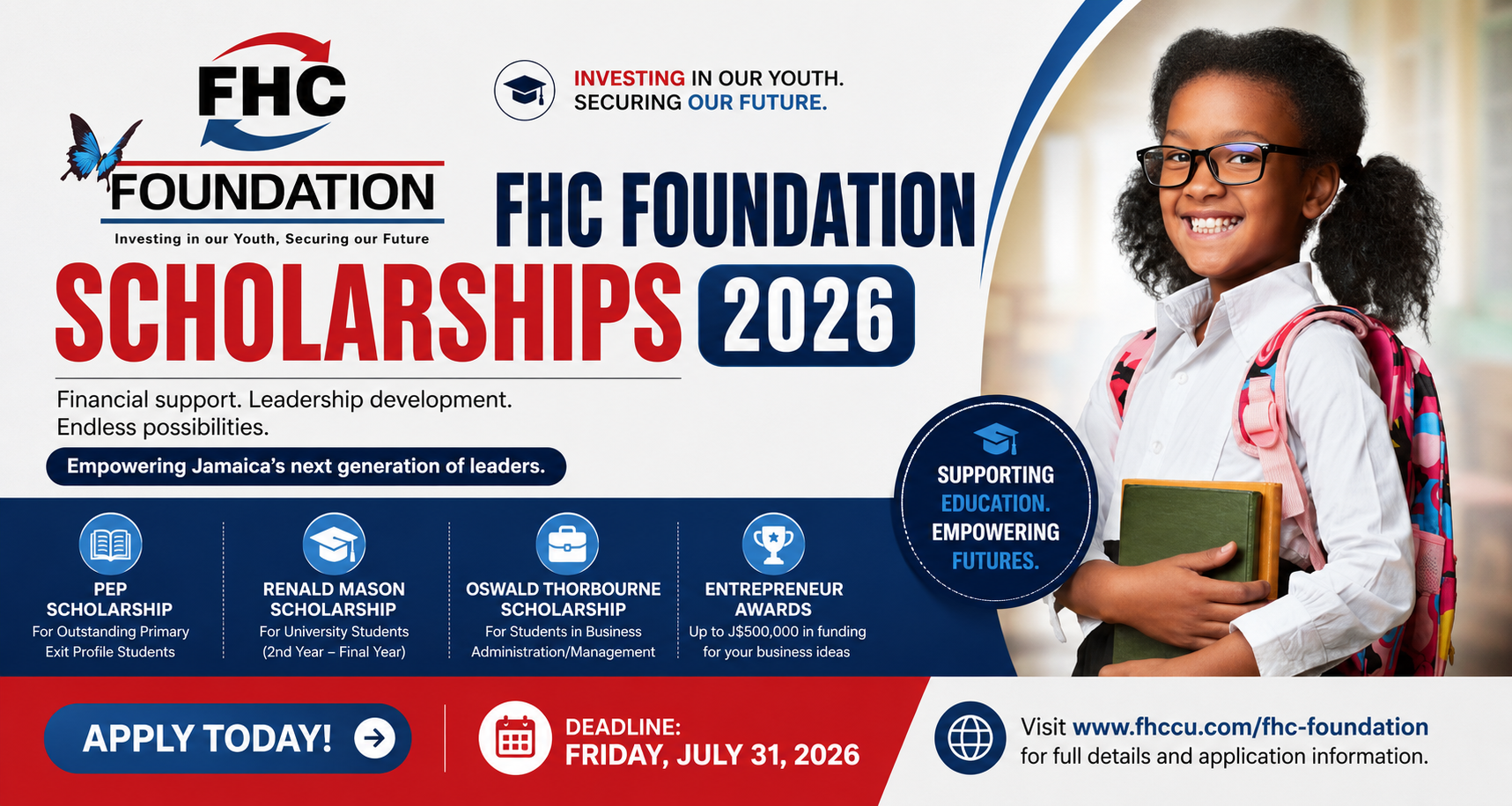 Apply for the FHC Foundation Scholarships 2026. Learn about eligibility, PEP scholarships, university scholarships, entrepreneur awards, benefits, deadlines and application tips.