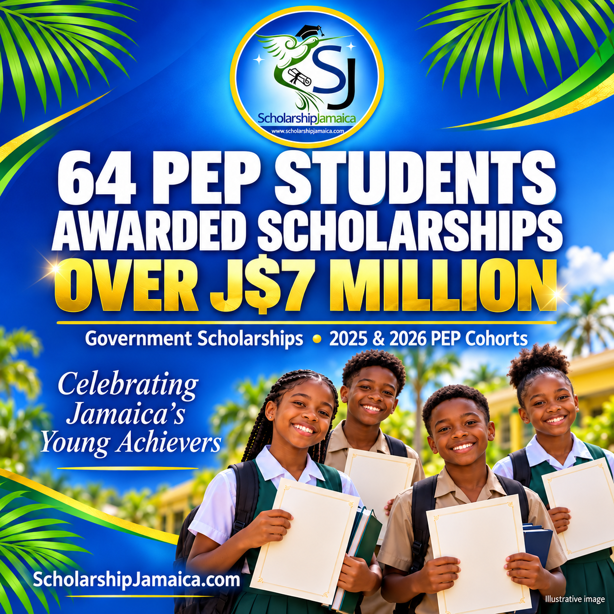 Explore PEP scholarships in Jamaica as 64 students receive government awards worth over J$7 million, recognising achievement and resilience.